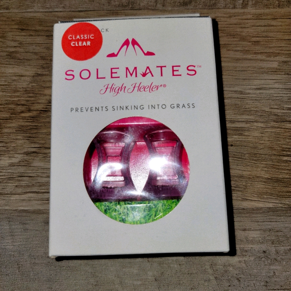 Solemates high heeler classic clear